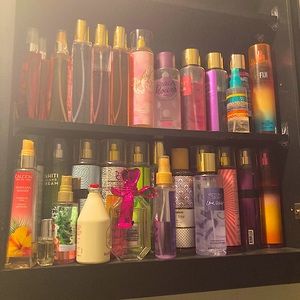 Body spray bath & body works Victoria secret $15 a bottle selling them separate